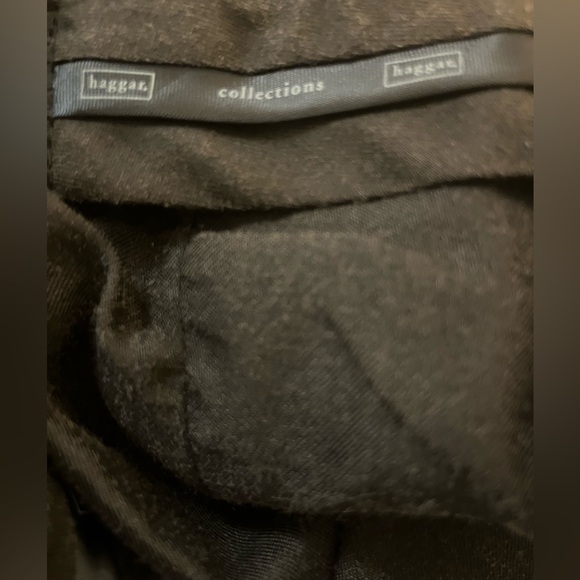 Men's Black Dress Pants 44 x 30 Haggar - Picture 4 of 5